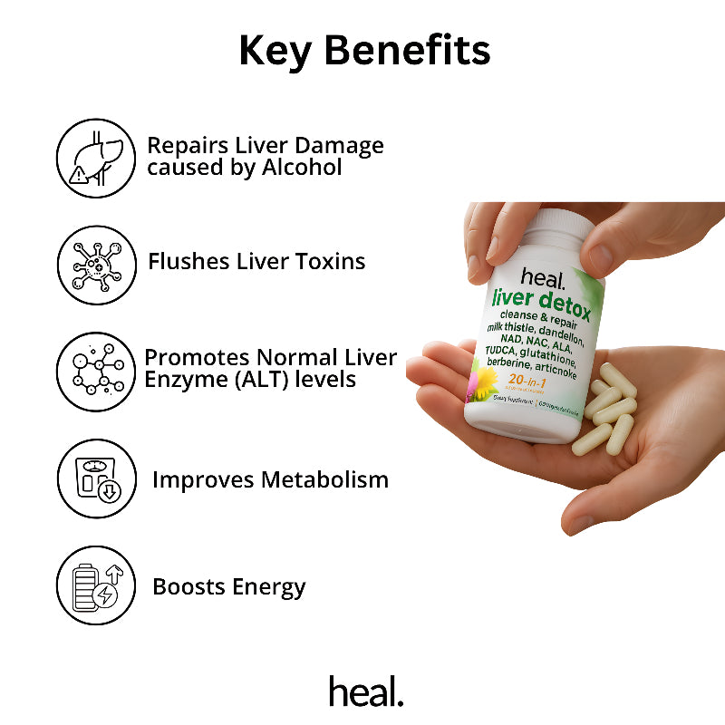 heal 20-in-1 Liver Detox Capsules